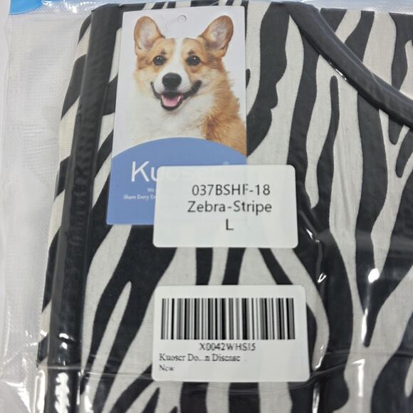 Kuoser Recovery Suit for Dogs After Surgery Pro Pet Recovery Zebra L New - Picture 3 of 5